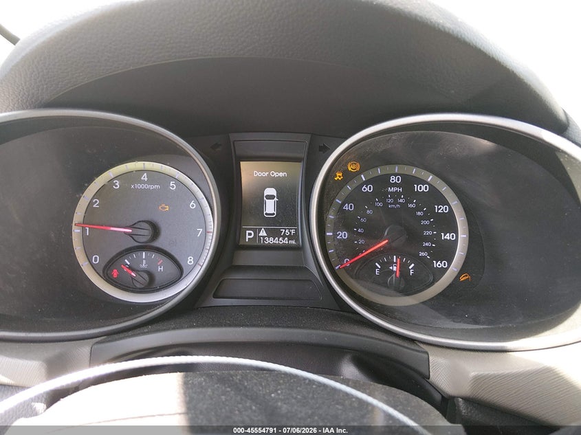 2014 Hyundai Santa fe VIN 5XYZT3LB2EG145667 IAAI salvage auction — UNKNOWN, Clear - Dealer Only (California), sold $1,500 on 2026-07-29 (photo 7)