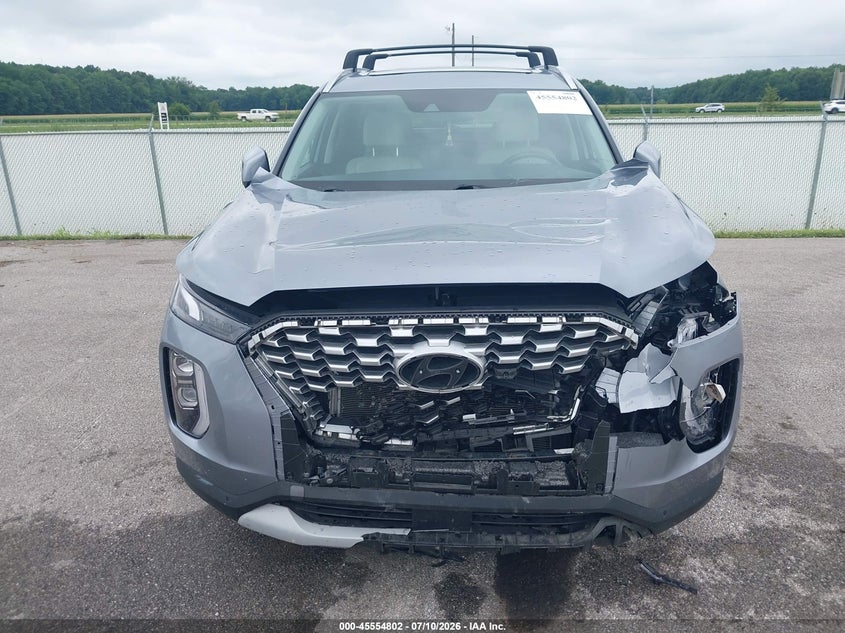2021 Hyundai Palisade VIN KM8R4DHE1MU190887 IAAI salvage auction — FRONT END, Salvage (Indiana), sold $6,300 on 2026-07-30 (photo 6)