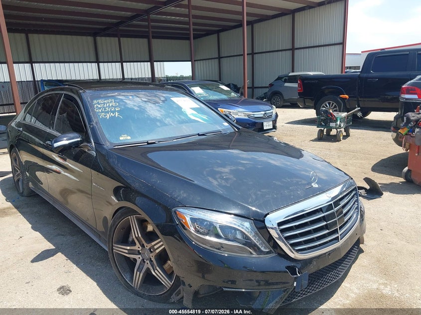 2014 Mercedes-benz S-klasse amg VIN WDDUG7JB6EA031766 — IAAI salvage auction photo