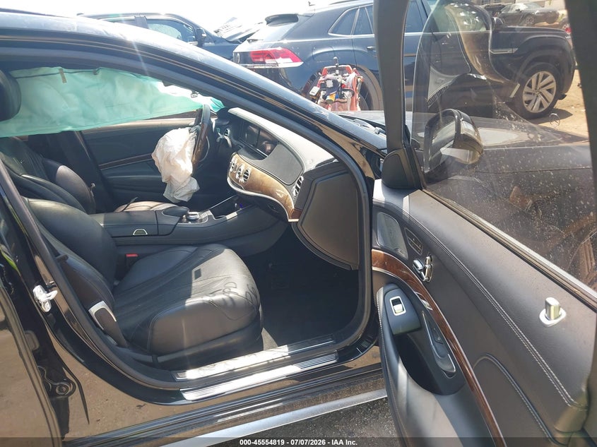 2014 Mercedes-benz S-klasse amg VIN WDDUG7JB6EA031766 IAAI salvage auction — FRONT END, Salvage Title, sold $11,250 on 2026-08-25 (photo 5)