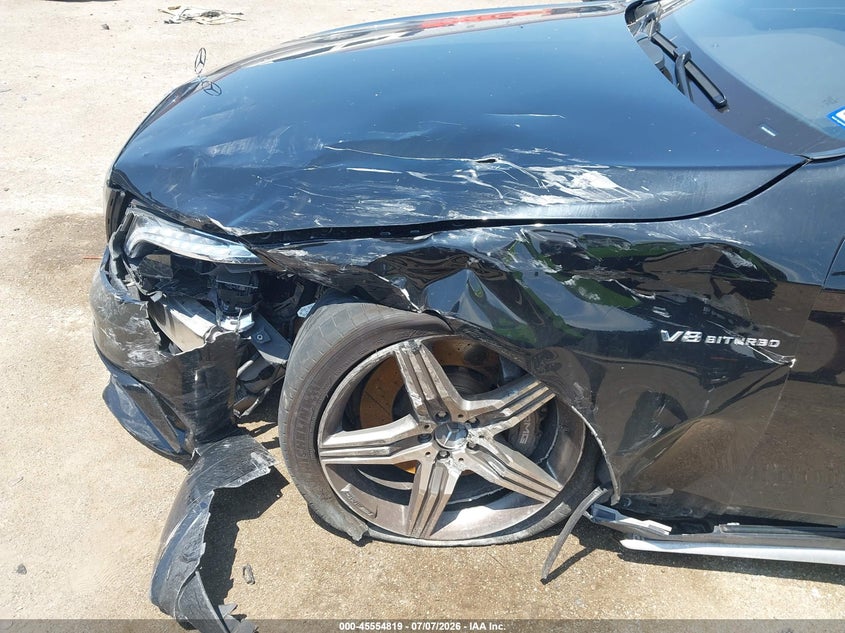 2014 Mercedes-benz S-klasse amg VIN WDDUG7JB6EA031766 IAAI salvage auction — FRONT END, Salvage Title, sold $11,250 on 2026-08-25 (photo 6)
