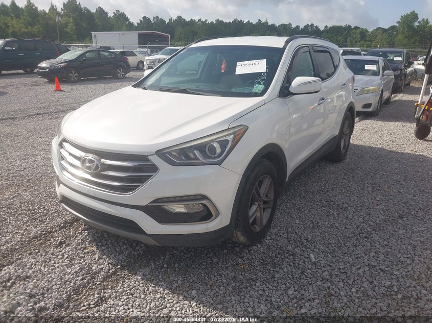 2018 Hyundai Santa fe VIN 5XYZU3LB5JG528039 IAAI salvage auction — NORMAL WEAR, Nrc Lienholder Repossession Paperwork (Alabama), sold $300 on 2026-07-30 (photo 2)