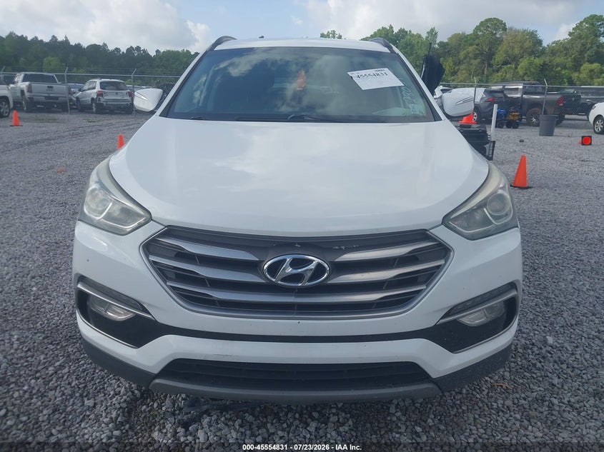 2018 Hyundai Santa fe VIN 5XYZU3LB5JG528039 IAAI salvage auction — NORMAL WEAR, Nrc Lienholder Repossession Paperwork (Alabama), sold $300 on 2026-07-30 (photo 6)
