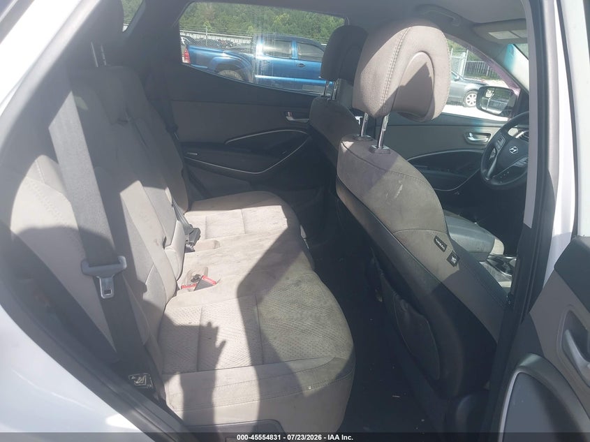 2018 Hyundai Santa fe VIN 5XYZU3LB5JG528039 IAAI salvage auction — NORMAL WEAR, Nrc Lienholder Repossession Paperwork (Alabama), sold $300 on 2026-07-30 (photo 8)