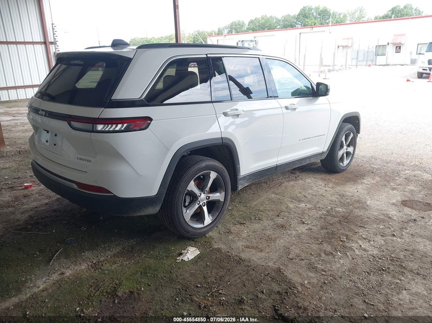 2026 Jeep Grand cherokee VIN 1C4RJGBR6TC197526 IAAI salvage auction — FRONT END, Salvage (Louisiana), sold $11,600 on 2026-07-29 (photo 4)