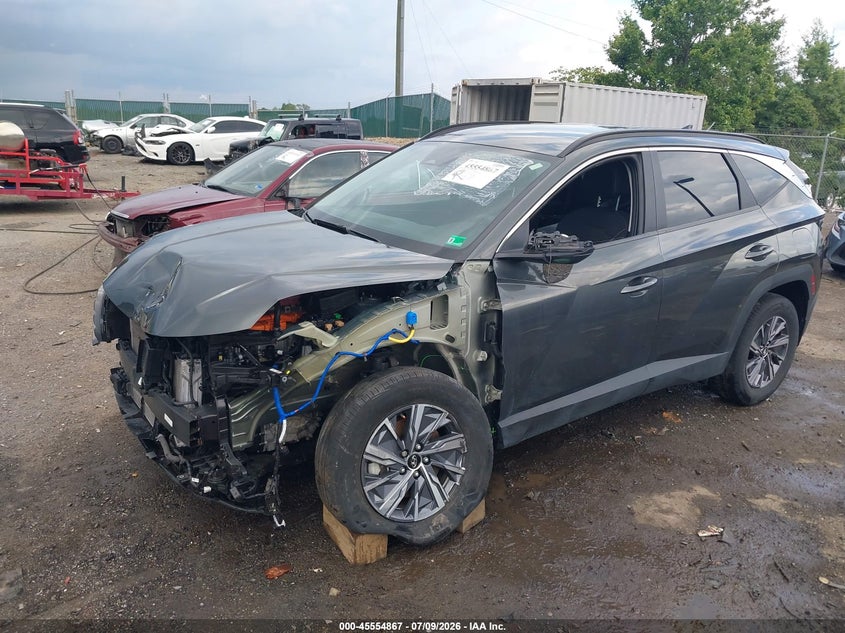 2022 Hyundai Tucson VIN KM8JBCA17NU030258 IAAI salvage auction — FRONT END, Salvage Title, sold $7,800 on 2026-07-26 (photo 2)