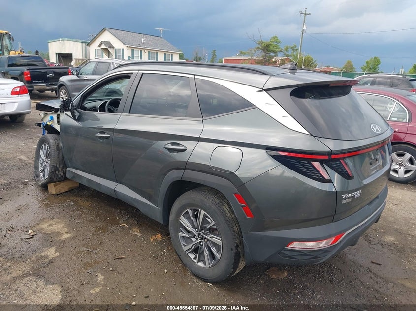 2022 Hyundai Tucson VIN KM8JBCA17NU030258 IAAI salvage auction — FRONT END, Salvage Title, sold $7,800 on 2026-07-26 (photo 3)