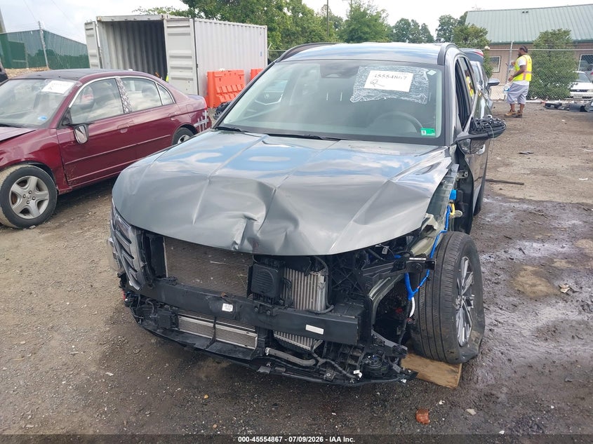2022 Hyundai Tucson VIN KM8JBCA17NU030258 IAAI salvage auction — FRONT END, Salvage Title, sold $7,800 on 2026-07-26 (photo 6)