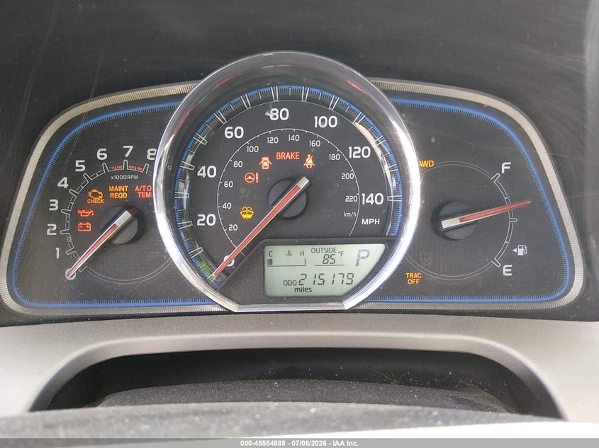 2013 Toyota Rav 4 VIN 2T3DFREV5DW066960 IAAI salvage auction — NORMAL WEAR, Regular (Nevada), sold $3,050 on 2026-07-18 (photo 7)