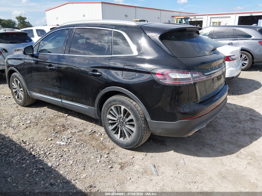 2022 Lincoln Nautilus VIN 2LMPJ6J94NBL27308 IAAI salvage auction — RIGHT SIDE, Wait Title, sold $8,350 on 2026-08-25 (photo 3)