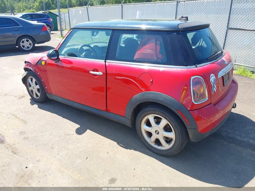 2010 Mini Cooper VIN WMWMF3C55ATZ21846 IAAI salvage auction — LEFT FRONT, Salvage (Mississippi), sold $250 on 2026-08-16 (photo 3)