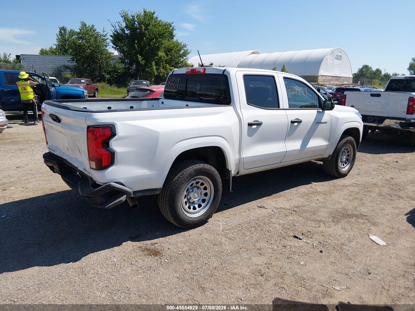 2026 Chevrolet Colorado VIN 1GCPSBEK8T1174573 IAAI salvage auction — REAR END, Regular Certificate (Iowa), sold $13,600 on 2026-07-29 (photo 4)