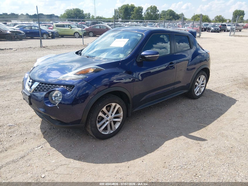 2015 Nissan Juke VIN JN8AF5MV6FT551552 IAAI salvage auction — NORMAL WEAR, Clear (Illinois), sold $2,150 on 2026-07-15 (photo 2)