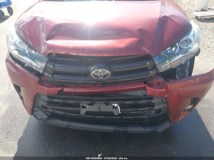 2017 Toyota Highlander VIN 5TDJZRFH3HS359699 IAAI salvage auction — FRONT END, Salvage Title, sold $6,500 on 2026-08-02 (photo 6)