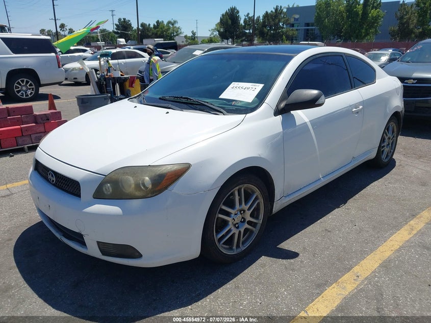 2008 Scion Tc VIN JTKDE167680249792 IAAI salvage auction — FRONT & REAR, Salvage (California), sold $675 on 2026-07-14 (photo 2)