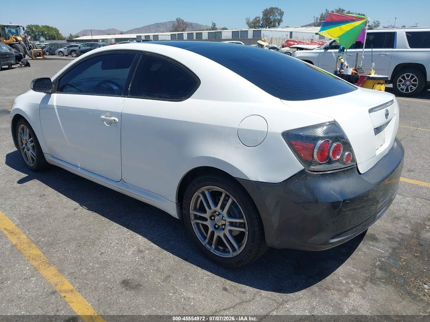 2008 Scion Tc VIN JTKDE167680249792 IAAI salvage auction — FRONT & REAR, Salvage (California), sold $675 on 2026-07-14 (photo 3)