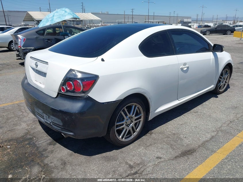 2008 Scion Tc VIN JTKDE167680249792 IAAI salvage auction — FRONT & REAR, Salvage (California), sold $675 on 2026-07-14 (photo 4)