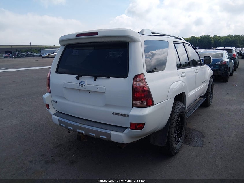 2005 Toyota 4runner VIN JTEBU14R250058500 IAAI salvage auction — NORMAL WEAR, Original (Ohio), sold $3,975 on 2026-07-14 (photo 4)