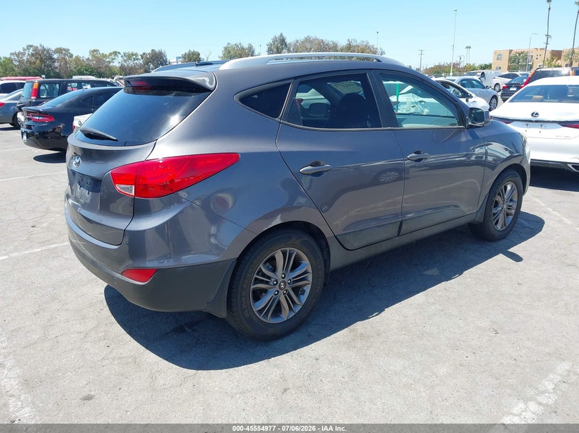 2014 Hyundai Tucson VIN KM8JU3AG1EU931110 IAAI salvage auction — NORMAL WEAR, Clear - Dealer Only (California), sold $825 on 2026-07-09 (photo 4)