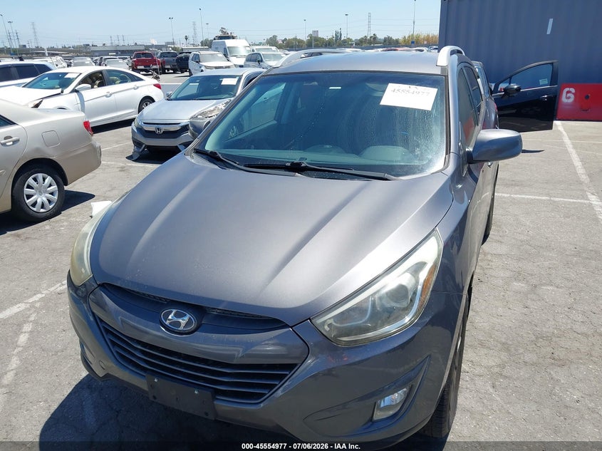 2014 Hyundai Tucson VIN KM8JU3AG1EU931110 IAAI salvage auction — NORMAL WEAR, Clear - Dealer Only (California), sold $825 on 2026-07-09 (photo 6)