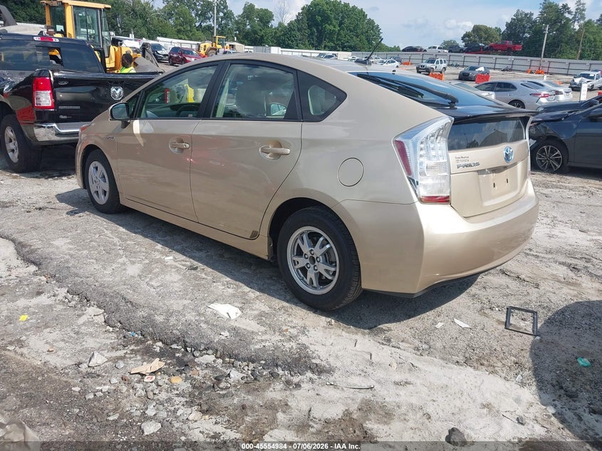 2010 Toyota Prius VIN JTDKN3DU2A0209847 IAAI salvage auction — REAR END, Salvage (Georgia), sold $1,850 on 2026-07-29 (photo 3)