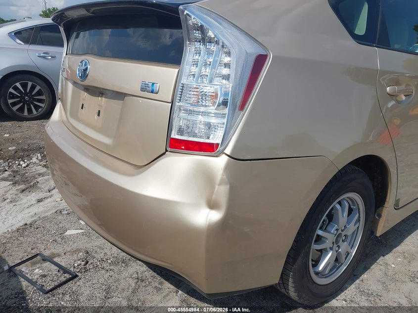 2010 Toyota Prius VIN JTDKN3DU2A0209847 IAAI salvage auction — REAR END, Salvage (Georgia), sold $1,850 on 2026-07-29 (photo 6)