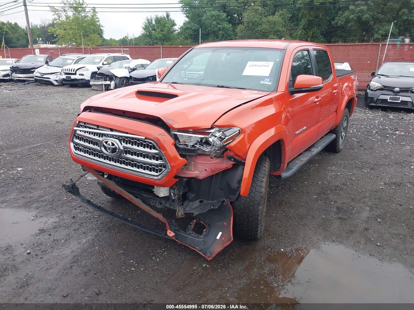 2017 Toyota Tacoma VIN 5TFCZ5AN9HX116519 IAAI salvage auction — FRONT END, Salvage (Idaho), sold $9,700 on 2026-07-29 (photo 6)