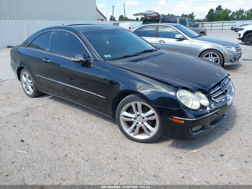 2008 Mercedes-benz Clk-class VIN WDBTJ56H98F234407 IAAI salvage auction — NORMAL WEAR, Original (Texas), sold $275 on 2026-07-30 (photo 1)