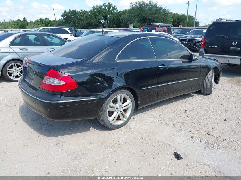 2008 Mercedes-benz Clk-class VIN WDBTJ56H98F234407 IAAI salvage auction — NORMAL WEAR, Original (Texas), sold $275 on 2026-07-30 (photo 4)