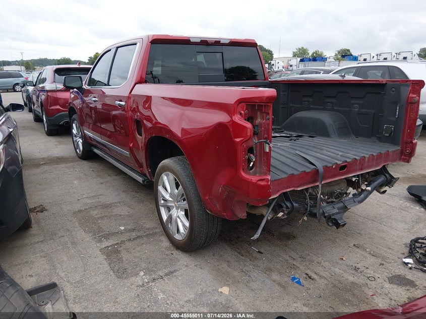2024 Chevrolet Silverado VIN 1GCUDJE87RZ357629 IAAI salvage auction — REAR END, Salvage Title, sold $20,550 on 2026-08-24 (photo 3)