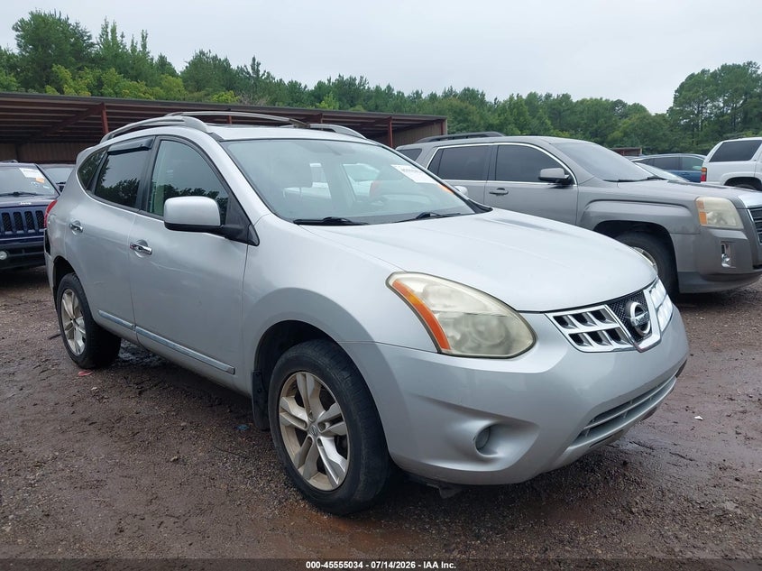 2013 Nissan Rogue VIN JN8AS5MT9DW021761 IAAI salvage auction — NORMAL WEAR, Clear (Alabama), sold $450 on 2026-07-29 (photo 1)