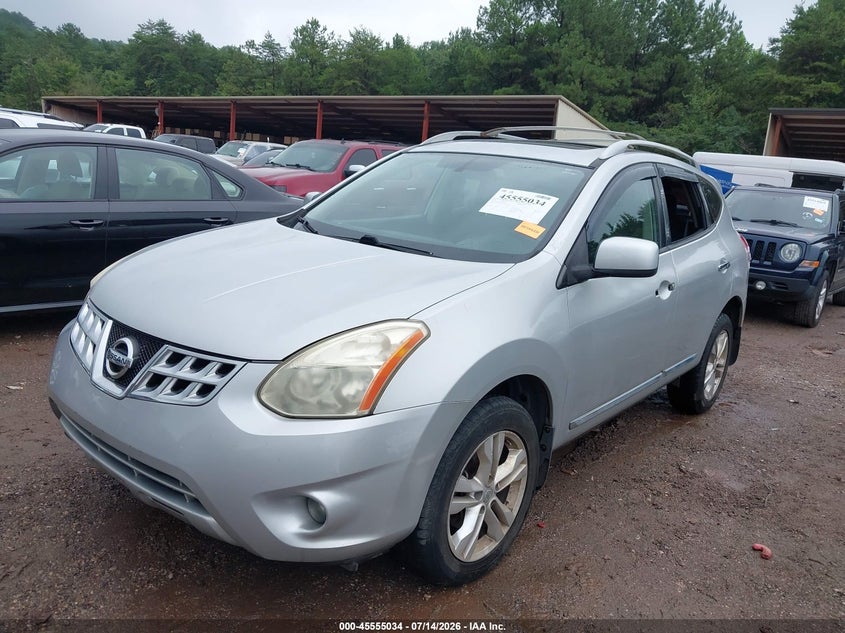 2013 Nissan Rogue VIN JN8AS5MT9DW021761 IAAI salvage auction — NORMAL WEAR, Clear (Alabama), sold $450 on 2026-07-29 (photo 2)