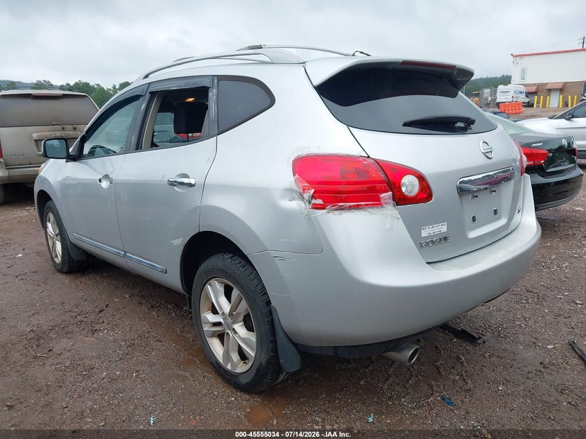 2013 Nissan Rogue VIN JN8AS5MT9DW021761 IAAI salvage auction — NORMAL WEAR, Clear (Alabama), sold $450 on 2026-07-29 (photo 3)