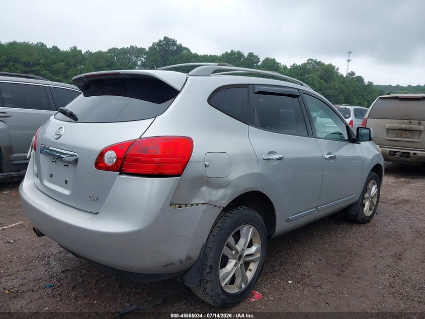 2013 Nissan Rogue VIN JN8AS5MT9DW021761 IAAI salvage auction — NORMAL WEAR, Clear (Alabama), sold $450 on 2026-07-29 (photo 4)