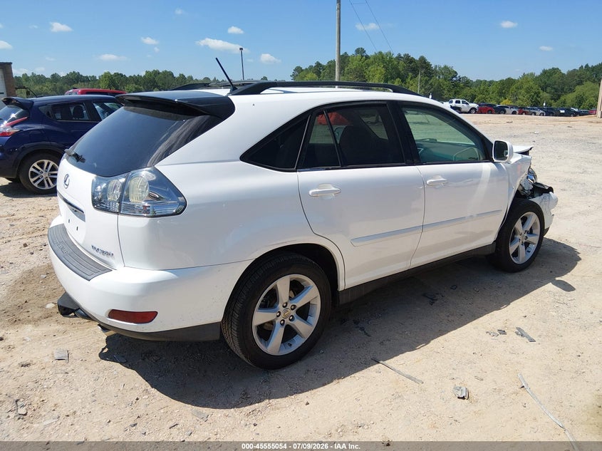 2007 Lexus Rx VIN 2T2GK31U77C013836 IAAI salvage auction — RIGHT FRONT, Salvage (North Carolina), sold $775 on 2026-07-27 (photo 4)