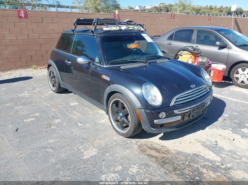 2006 Mini Cooper VIN WMWRC33526TJ78696 IAAI salvage auction — REAR END, Salvage (California), sold $475 on 2026-07-15 (photo 1)