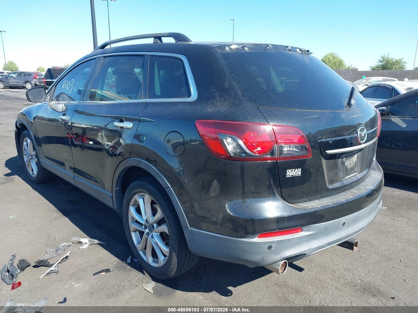 2013 Mazda Cx-9 VIN JM3TB2DA7D0421393 IAAI salvage auction — RIGHT FRONT, Salvage Certificate (California), sold $25 on 2026-07-24 (photo 3)