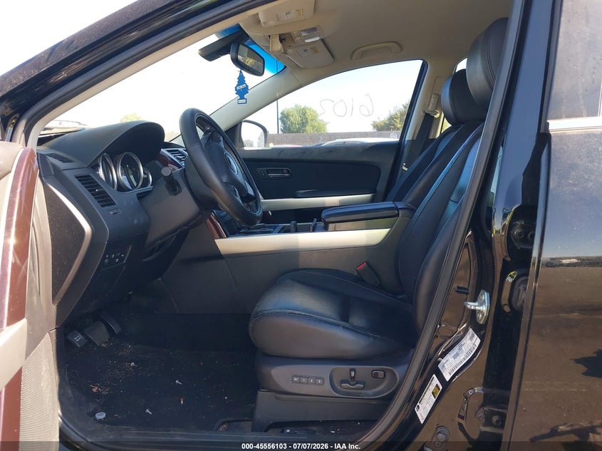 2013 Mazda Cx-9 VIN JM3TB2DA7D0421393 IAAI salvage auction — RIGHT FRONT, Salvage Certificate (California), sold $25 on 2026-07-24 (photo 5)