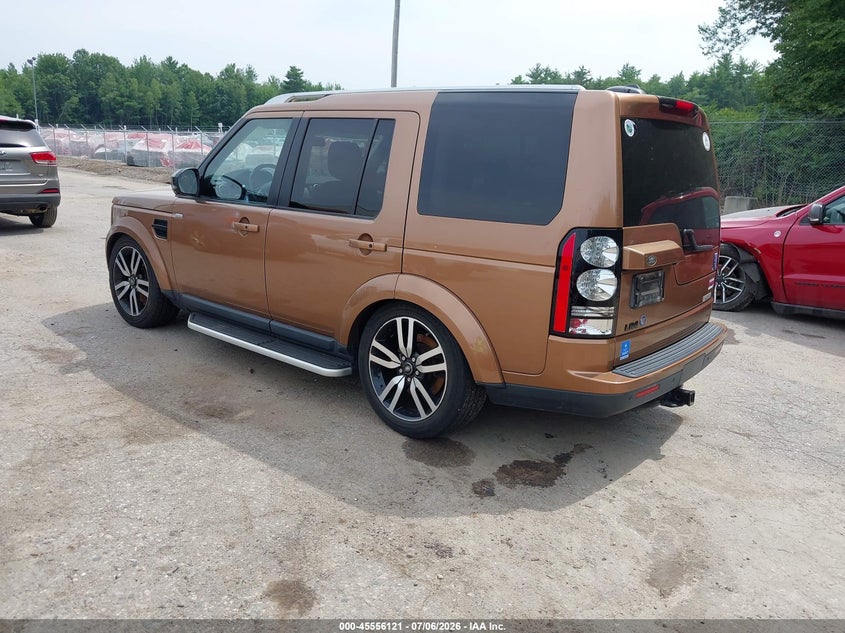 2016 Land rover Lr4 VIN SALAK2V68GA830066 IAAI salvage auction — NORMAL WEAR, Clear (Maryland), sold $3,300 on 2026-07-20 (photo 3)