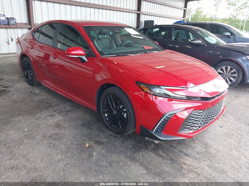 2026 Toyota Camry VIN 4T1DAACK8TU218455 IAAI salvage auction — FRONT END, Salvage Title, sold $10,400 on 2026-07-29 (photo 1)
