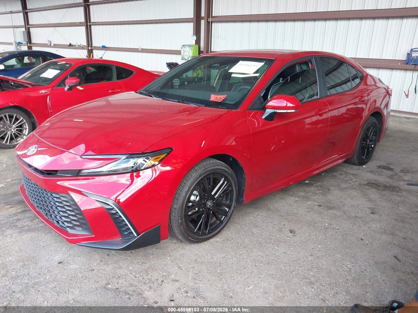 2026 Toyota Camry VIN 4T1DAACK8TU218455 IAAI salvage auction — FRONT END, Salvage Title, sold $10,400 on 2026-07-29 (photo 2)