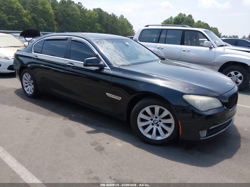 2011 BMW 7 series VIN WBAKC8C50BC432902 IAAI salvage auction — NORMAL WEAR, Clear (North Carolina), sold $475 on 2026-07-19 (photo 1)
