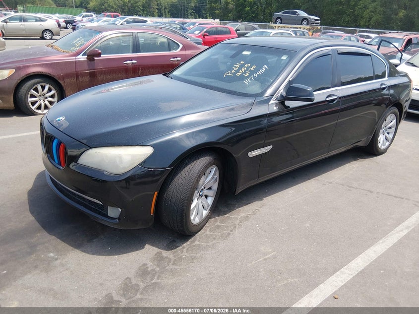 2011 BMW 7 series VIN WBAKC8C50BC432902 IAAI salvage auction — NORMAL WEAR, Clear (North Carolina), sold $475 on 2026-07-19 (photo 2)