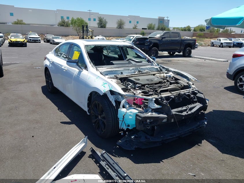 2023 Lexus ES VIN 58ABA1C16PU030076 IAAI salvage auction — FRONT END, Salvage Certificate (California), sold $15,350 on 2026-07-31 (photo 1)