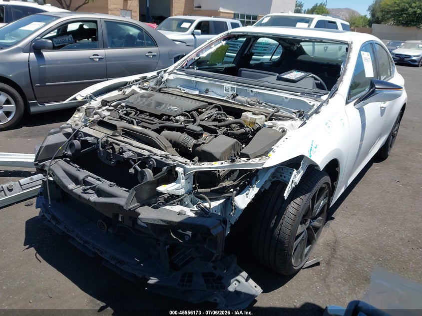 2023 Lexus ES VIN 58ABA1C16PU030076 IAAI salvage auction — FRONT END, Salvage Certificate (California), sold $15,350 on 2026-07-31 (photo 2)