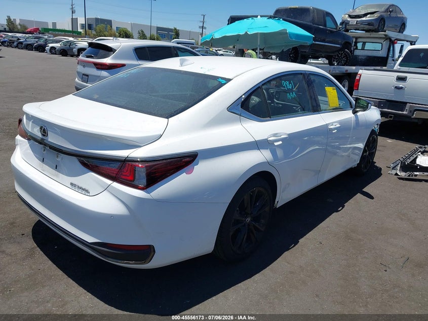 2023 Lexus ES VIN 58ABA1C16PU030076 IAAI salvage auction — FRONT END, Salvage Certificate (California), sold $15,350 on 2026-07-31 (photo 4)
