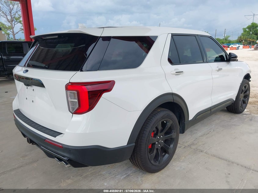 2022 Ford Explorer VIN 1FM5K8GC3NGB89137 IAAI salvage auction — FRONT END, Salvage Title, sold $12,100 on 2026-07-28 (photo 4)