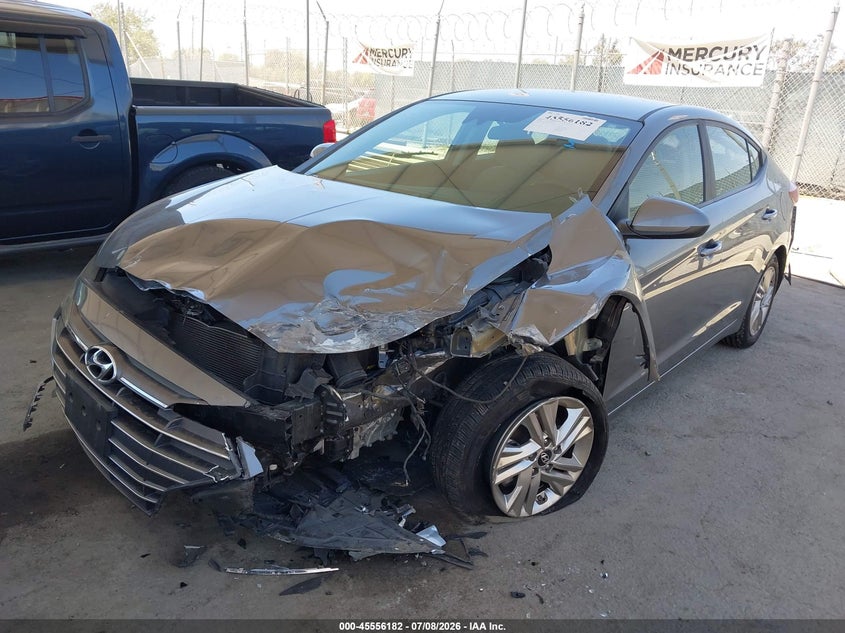 2019 Hyundai Elantra VIN 5NPD84LF9KH424459 IAAI salvage auction — LEFT FRONT, Salvage Title, sold $1,300 on 2026-07-17 (photo 2)