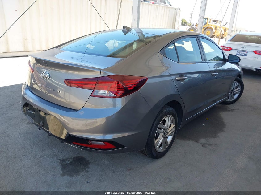 2019 Hyundai Elantra VIN 5NPD84LF9KH424459 IAAI salvage auction — LEFT FRONT, Salvage Title, sold $1,300 on 2026-07-17 (photo 4)
