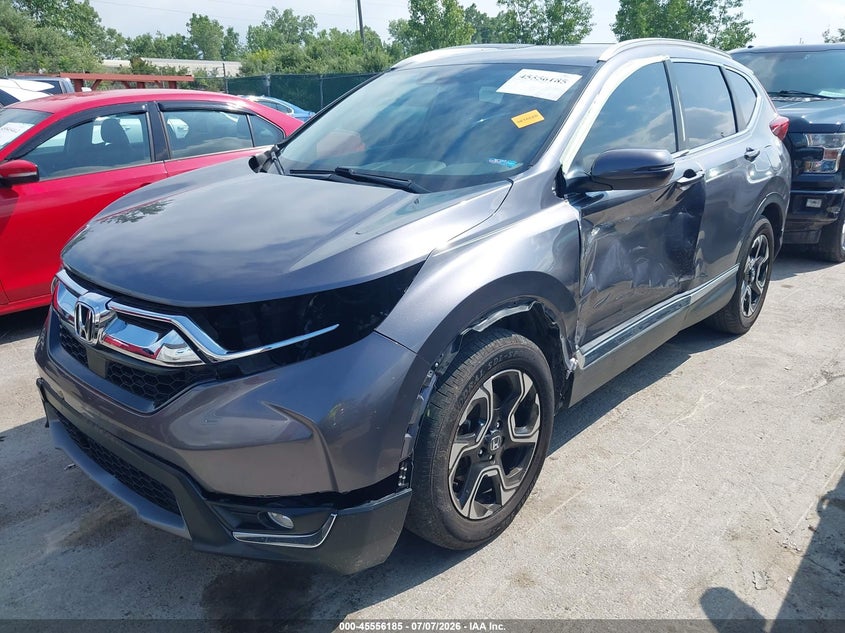2018 Honda Cr-v VIN 7FARW1H95JE048776 IAAI salvage auction — SIDE, Salvage (Ohio), sold $7,100 on 2026-07-16 (photo 2)